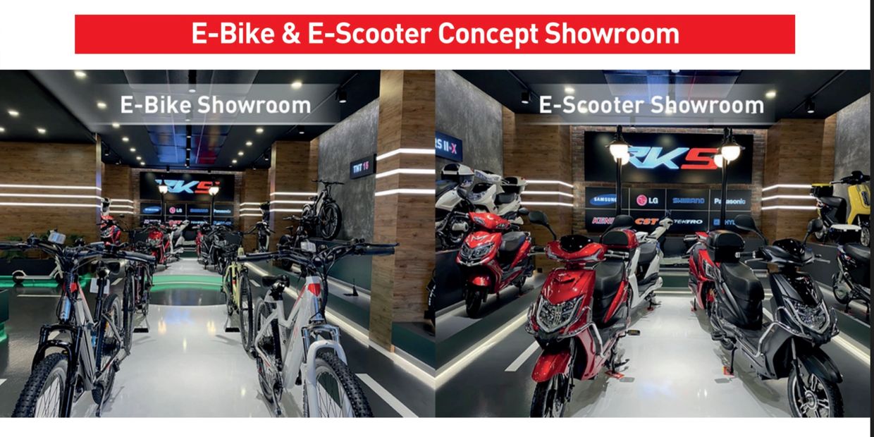 electric bikes showroom in Dublin